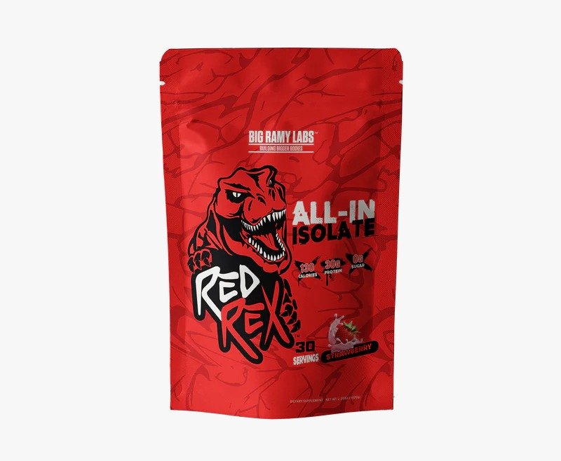 Red Rex ALL-IN Isolate Protein Strawberry 2040g