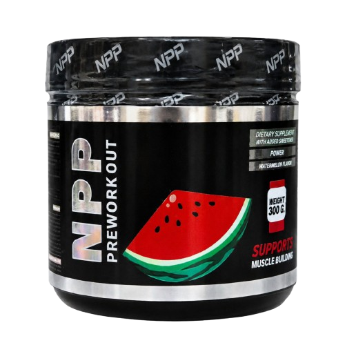 npp-preworkout-300g-muscles-factory عبوة بري وورك اوت NPP لدعم الطاقة