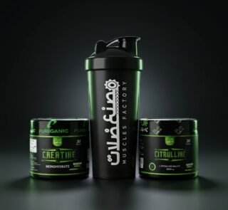 PureGanic Creatine Monohydrate + Citrulline Malate 6000mg + Shaker