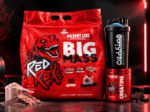 Red Rex Big Mass 12 LBS مع Red Rex Creatine وشيكر مصنع عضلات