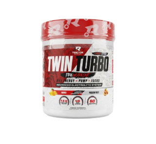 Tractor Twin Turbo Pre Workout Mango Passion Fruit 60 Servings